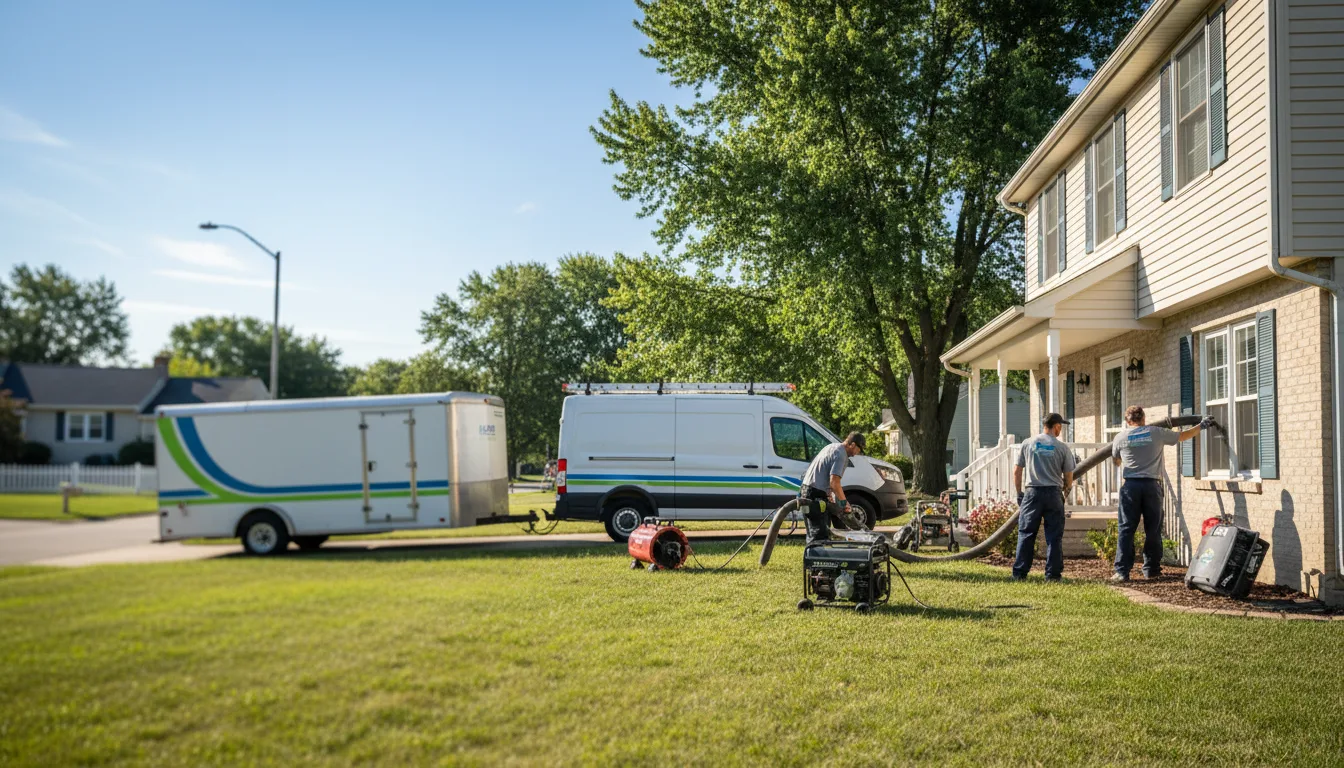 Flooded Basement Restoration And Cleanup With Repair in Fostoria, IA near me